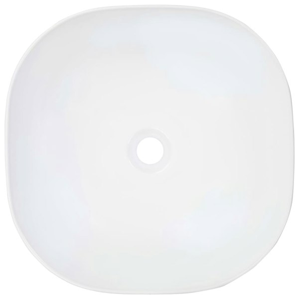 Berkfield Wash Basin 42.5x42.5x14.5 cm Ceramic White