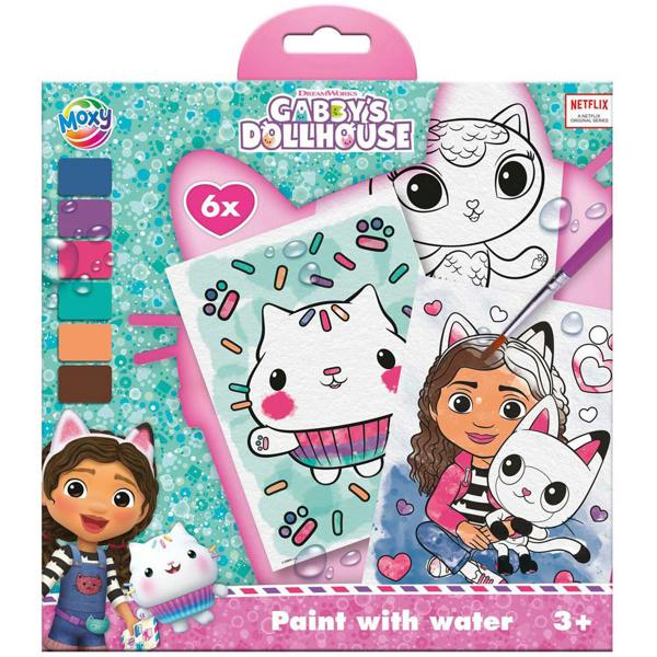 Totum Moxy Gabbys Dollhouse Paint With Water Set - Green