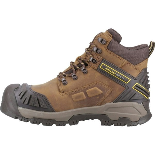 Amblers Safety AS961C Quarry Men's Safety Boots in Brown