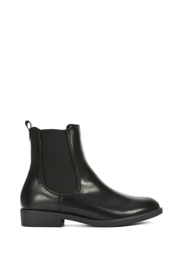 XY LONDON Chelsea Flatform Ankle Boots Pull On