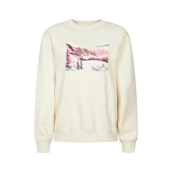 Mountain Warehouse Womens/Ladies Mountain Relaxed Fit Sweatshirt - Beige - 
