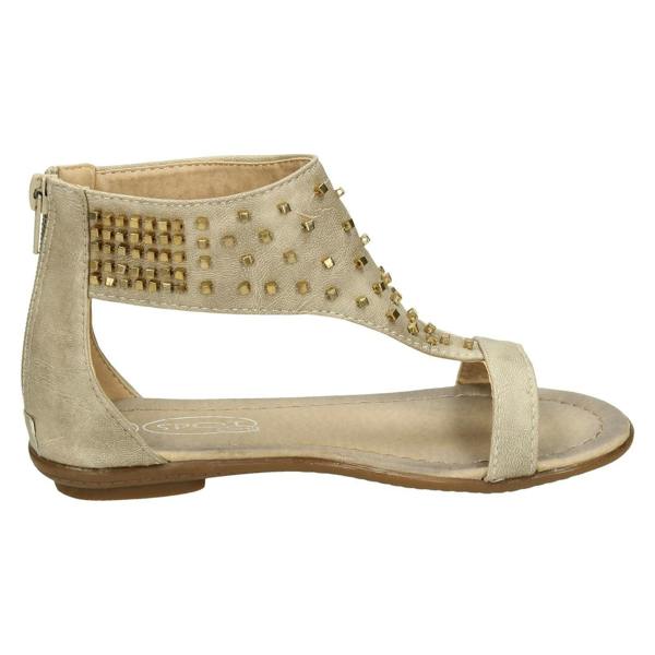 Spot On Girls Spot On Toepost Studded Gladiator Sandal