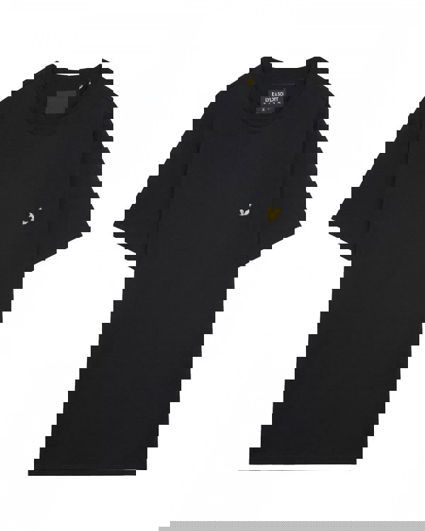Lyle & Scott Plain Mens T-Shirt TS400VOG - Z865 Jet Black