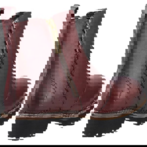 Hush Puppies Grace Zip Women's Boots in Burgundy