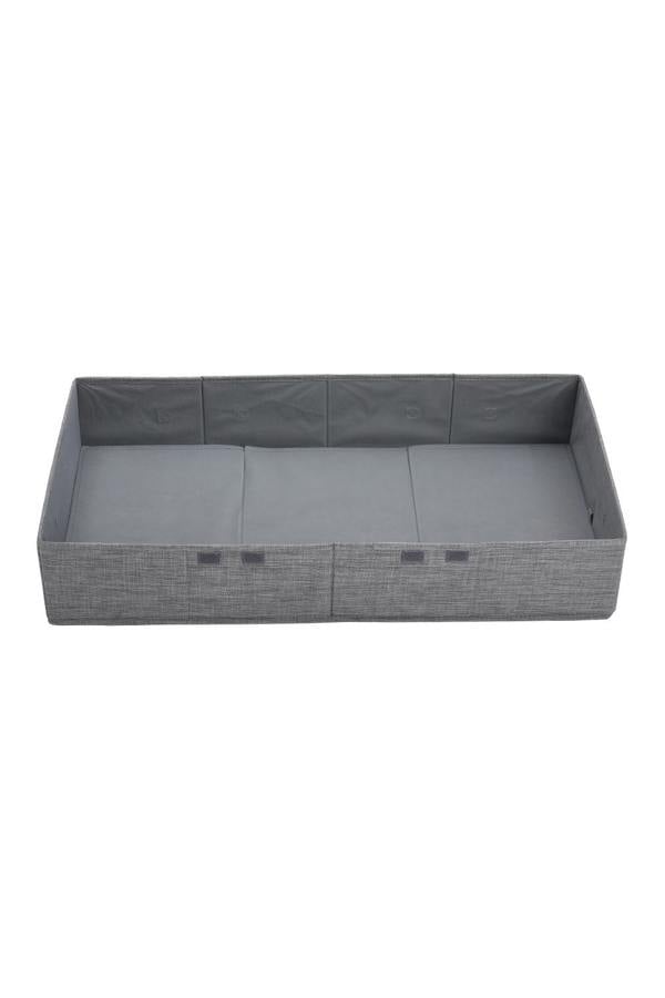 Living and Home Under Bed Fabric Clothes Organizer with Lid