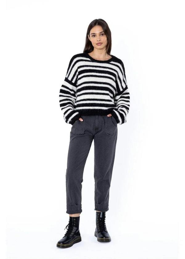 Sisstrevolution Sisstr Ocean Shores Sweater - Black