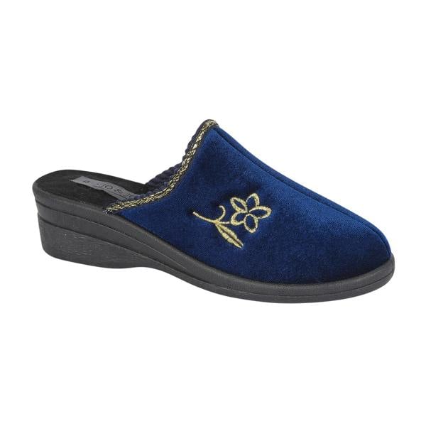 Jo & Joe HELEN Mule Slippers   in  Navy