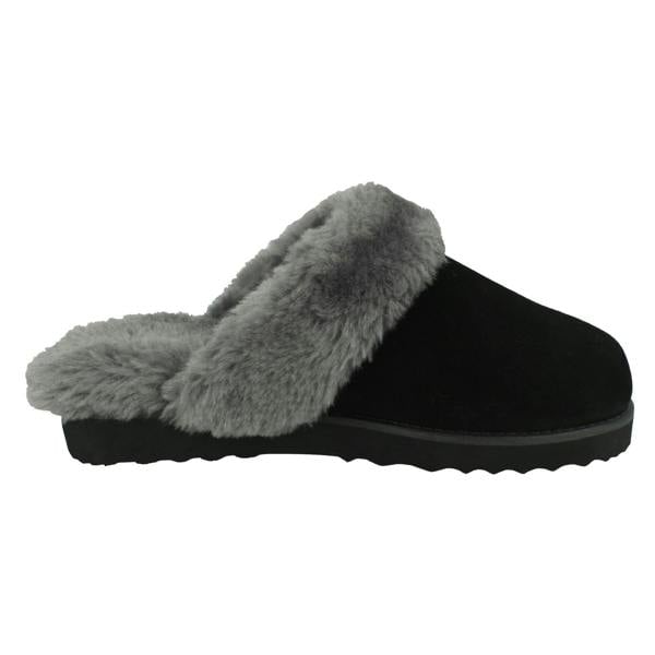 Spot On Ladies Spot On Suede Mule Slippers  X2125