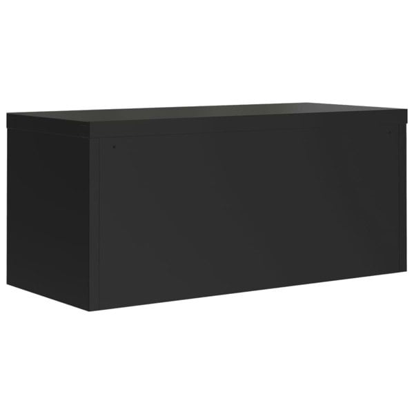Berkfield File Cabinet Black 90x40x40 cm Steel