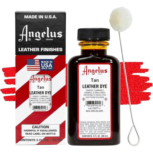 Angelus Leather Dye - Permanent Deep Penetrating Colour Change 3oz