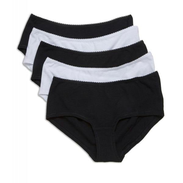 Five Pack Of Cotton Modal Colour Mix Shorts