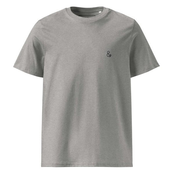 ANCHOR & CREW Ampersand Signature Organic Cotton Embroidered T-Shirt