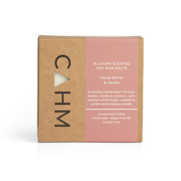 CAHM Cocoa Butter & Vanilla Wax Melt Box