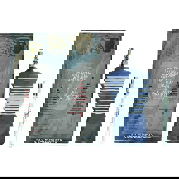 Jean Paul Gaultier Le Male In The Navy 2 Pcs Eau De Toilette 200ml+Eau De Toilette 10ml