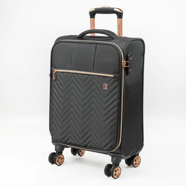 Gino Ferrari Biella Small Soft Shell Cabin Case Carry on Suitcase Luggage