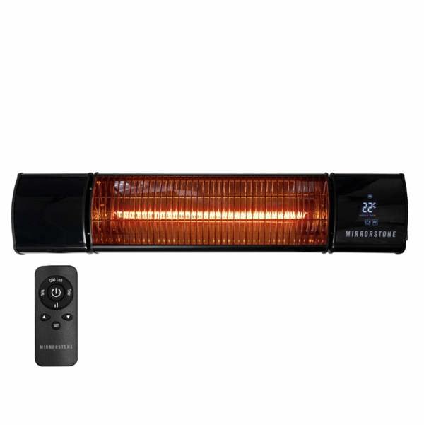 Mirrorstone Heating 1.2kW Athena Wi-Fi Remote Controllable Infrared Bar Heater with Motion Sensor