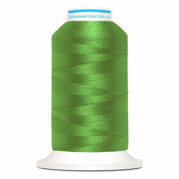 Gutermann Super Brite Polyester 40 Embroidery Thread 1000m Polyester Thread Suitable For Embroidery