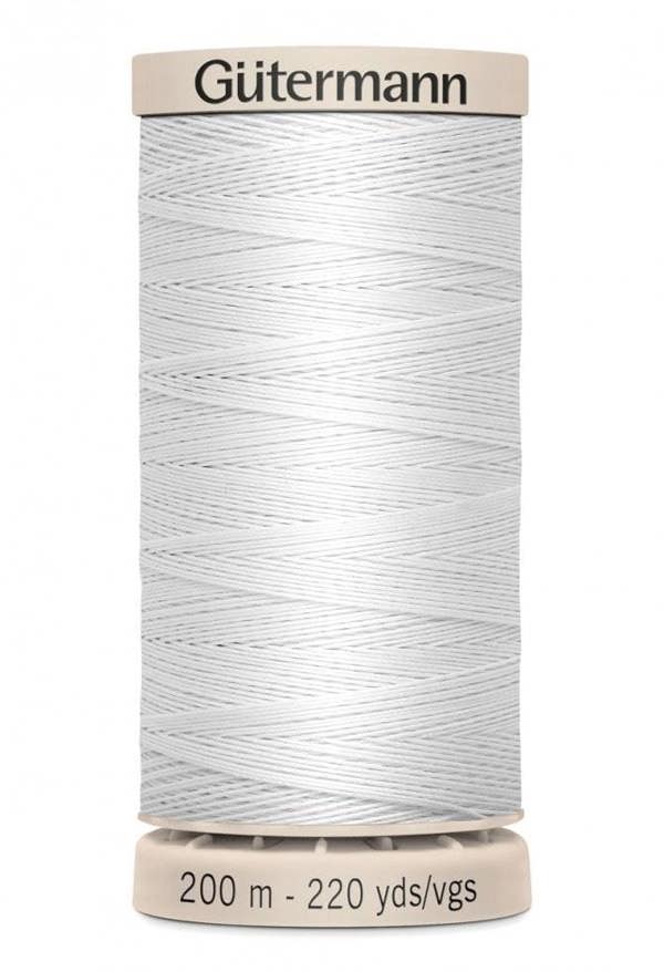 Gutermann Fine Waxed Sewing Thread 200m Cotton Thread Suitable For Dressmaking