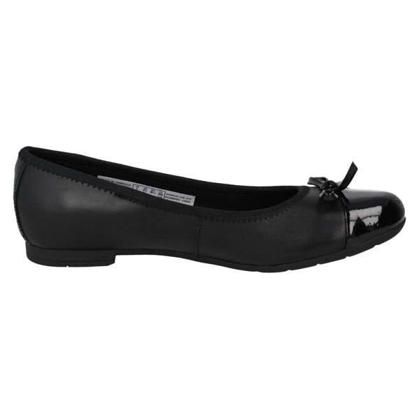 Clarks Girls Clarks Slip On School Shoes Scala Bloom