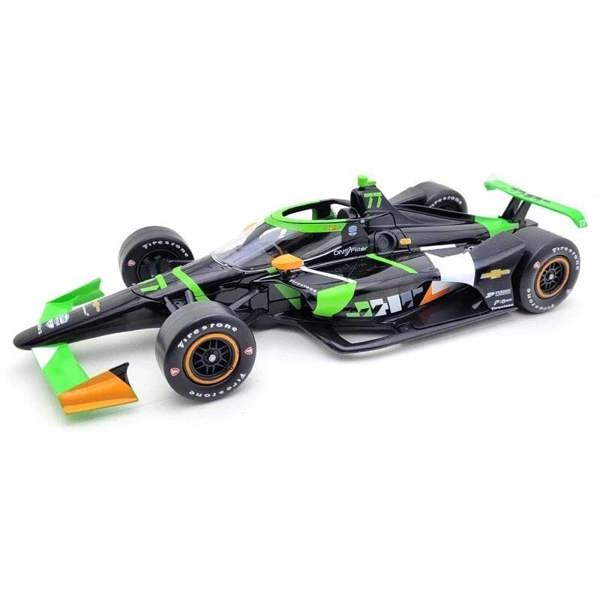 MCSlots Romain Grosjean #77 2024 Indycar Juncos Hollinger Racing 1:18 Scale Greenlight 11242