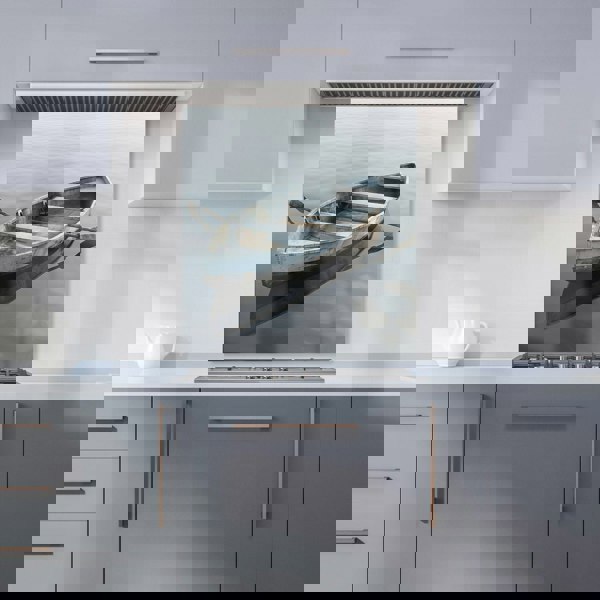 Warren Reed - Designer Boat On The Lake Kitchen Splashback