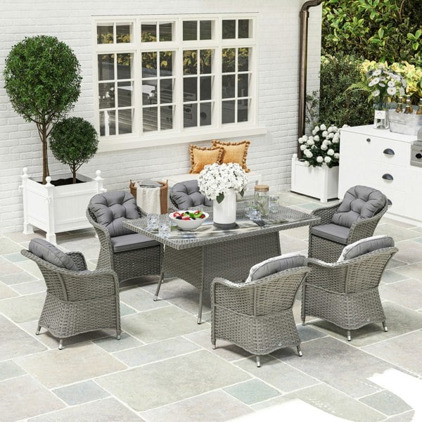 Rattan Dining Set
