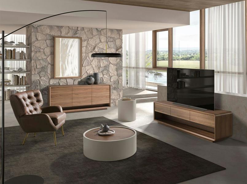 Angel Cerdá Walnut Sideboard 3293