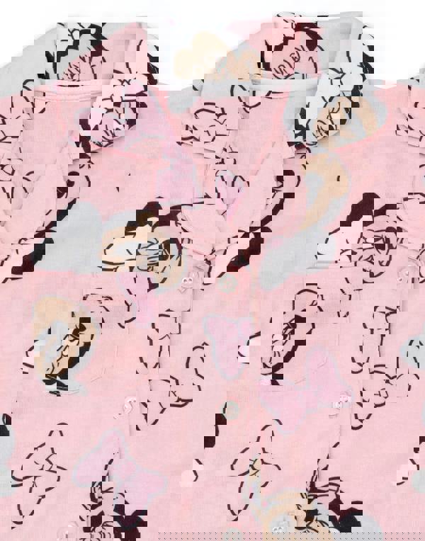 Disney Minnie Mouse GirlsPink Short Sleeve Short Leg Pyjama Set