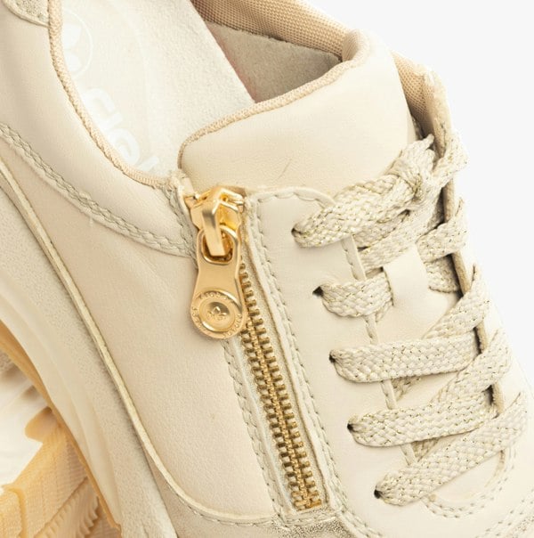 Rieker N9301-60 Womens Shoes - Beige