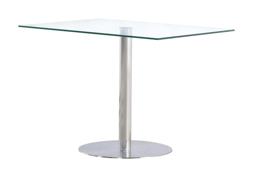 That's Furniture Sephora 107cm Small Glass Dining Table