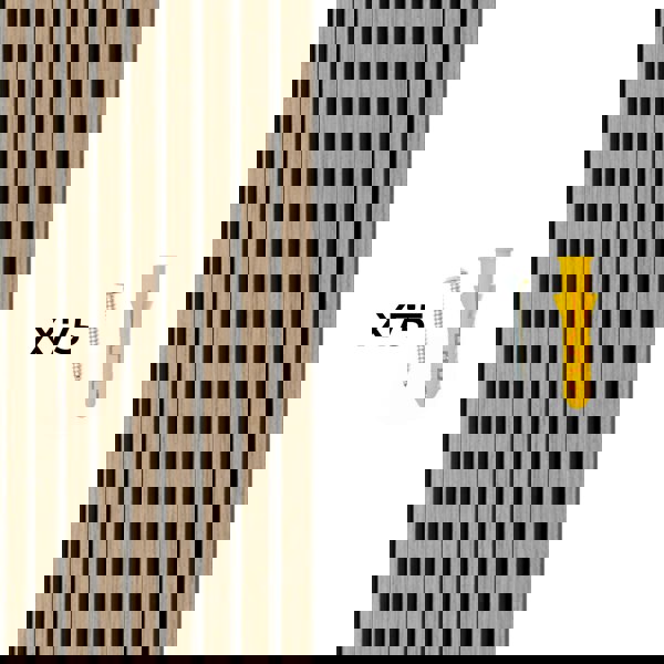 Monstershop Acoustic Slat Wall Panels x 3 - Light Walnut