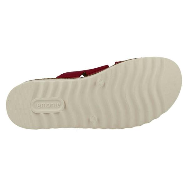 Remonte Ladies Remonte Wedge Sole Mule Sandals D0Q51