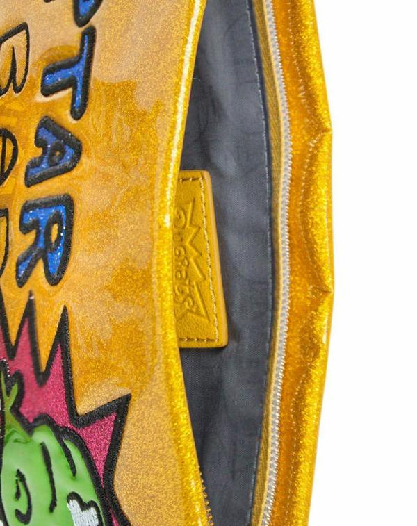 Danielle Nicole Womens Yellow Rugrats Clutch Bag (One Size)