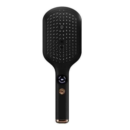 Havendro ELECTRIC SPRAY AIR CUSHION MASSAGE COMB,SELF-CLEANING ANTI-TANGLE ELECTRIC BRUSH - black