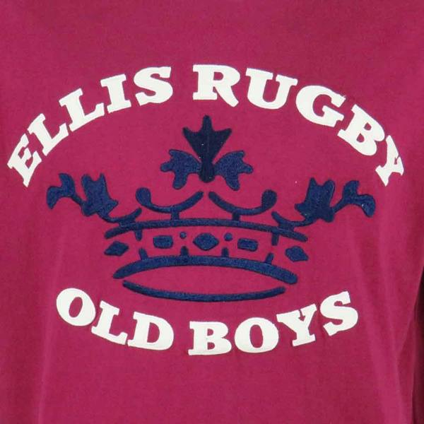 Old Boys Rugby T-Shirt Vintage Style Chest
