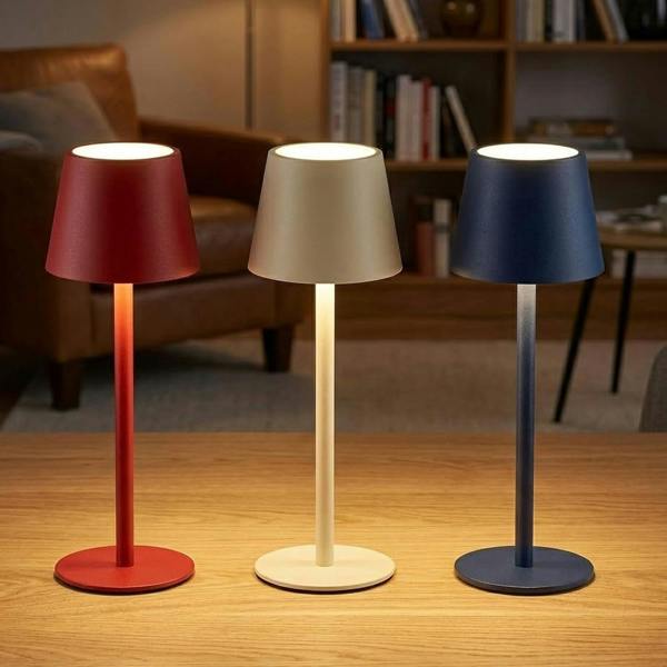 Turin Cordless Table Lamp Outdoor Indoor Room Lantern LED Reading Desk Light