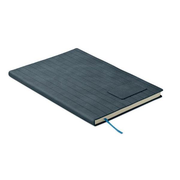 MidOcean Tintray Smokey PU A5 Notebook - Blue - 