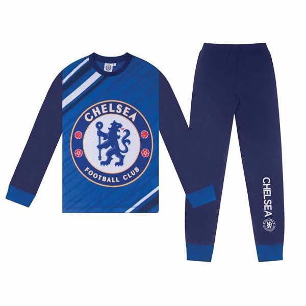 Chelsea FC Kids Long Pyjamas 7 - 8 Years, Clothing, Sports, Gift