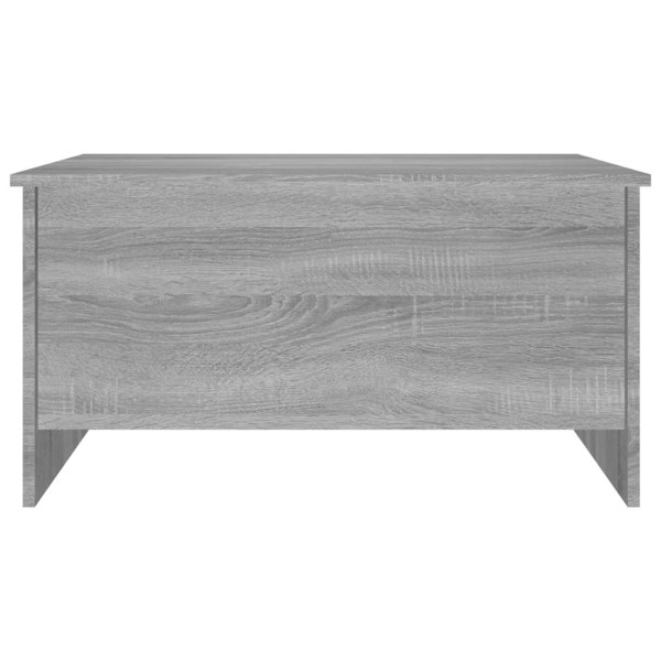 Berkfield Coffee Table Grey Sonoma 80x55.5x41.5 cm Engineered Wood