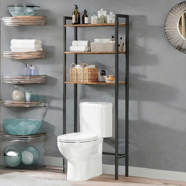 Over Toilet Storage Unit - Rafaelo Mobilia