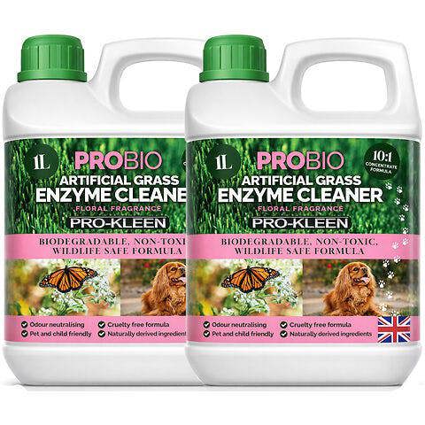 ProKleen Pro-Kleen ProBio Artificial Grass Cleaner Probiotic Based Deodoriser Odour Eliminator Floral 2L