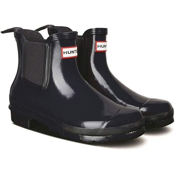 Hunter Womens Original Chelsea Gloss Boot Womens - Navy