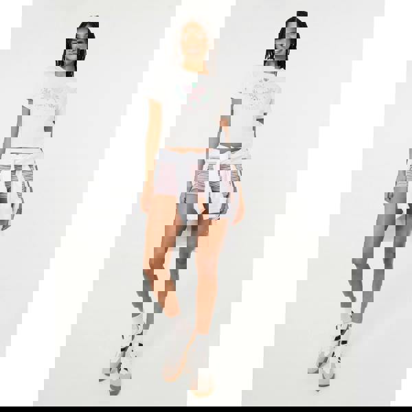 Pink Vanilla Tennis Club Embellished T-Shirt