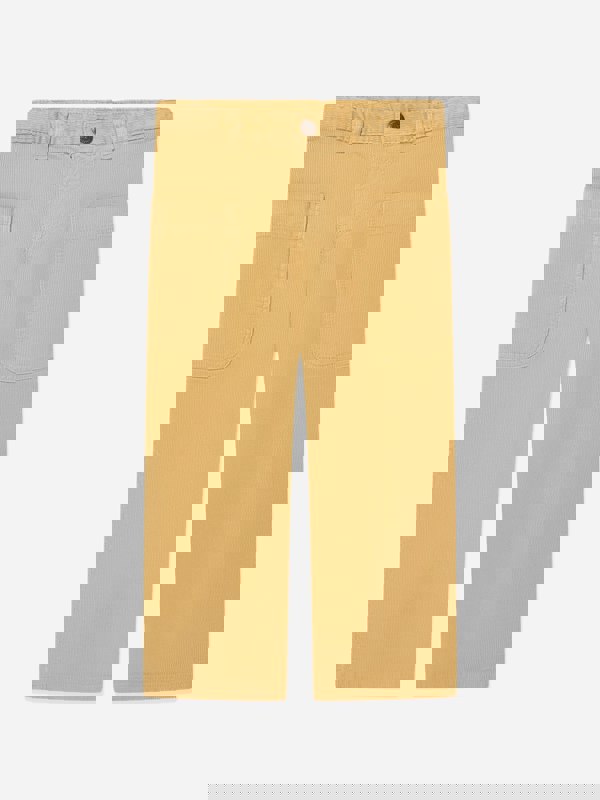 Bonpoint Girls Looping Trousers in Yellow