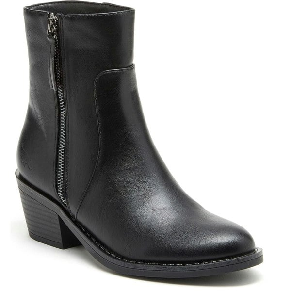 Rocket Dog Yonder Polyurethane Women's Black Heeled Ankle Boots