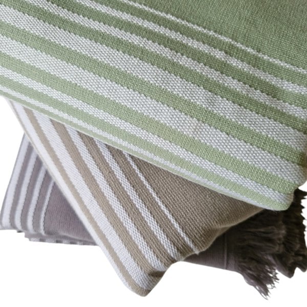 Cotton and Olive Ghalia Cotton Bath Towel, Double-Faced