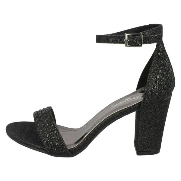 Anne Michelle Ladies Anne Michelle Diamante Sandals