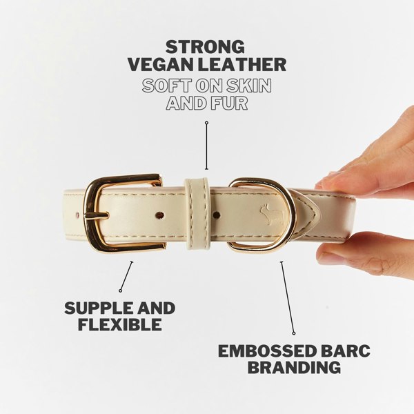 Barc London Dog Collar - Light Ivory