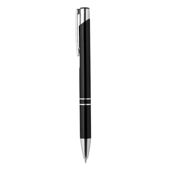MidOcean Bern Push Button Ballpoint Pen - Black - 
