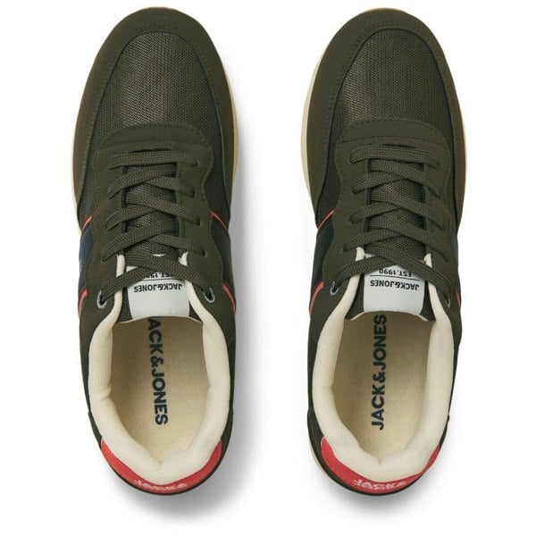 Jack & Jones Spirit Runner Polyurethane Men's Olive Night Trainers